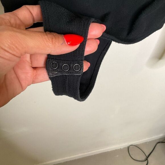 ATM Anthony Thomas Melillo Stretch Cotton Jersey Bodysuit - Picture 8 of 9